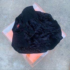 Motel Rocks Asian Inspired Crushed Velvet Dress